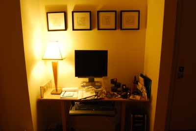 Office Desk - SF (artwork by A Munoz)