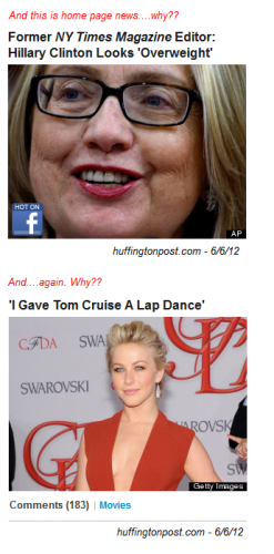 Is this really news? Really? I mean - really?!