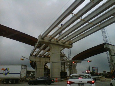 Flying buttress overpasses - San Antonio, TX 2012