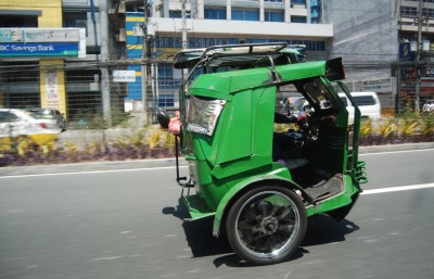 Greed pod tricycle - Manila 2012