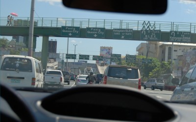 Highway signs - Manila 2012