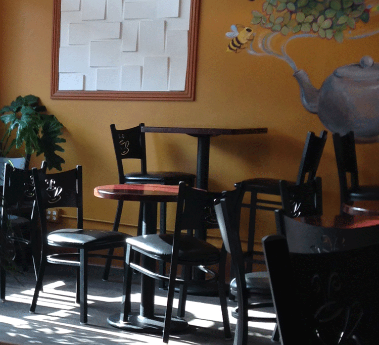 sunlight, cafe chairs